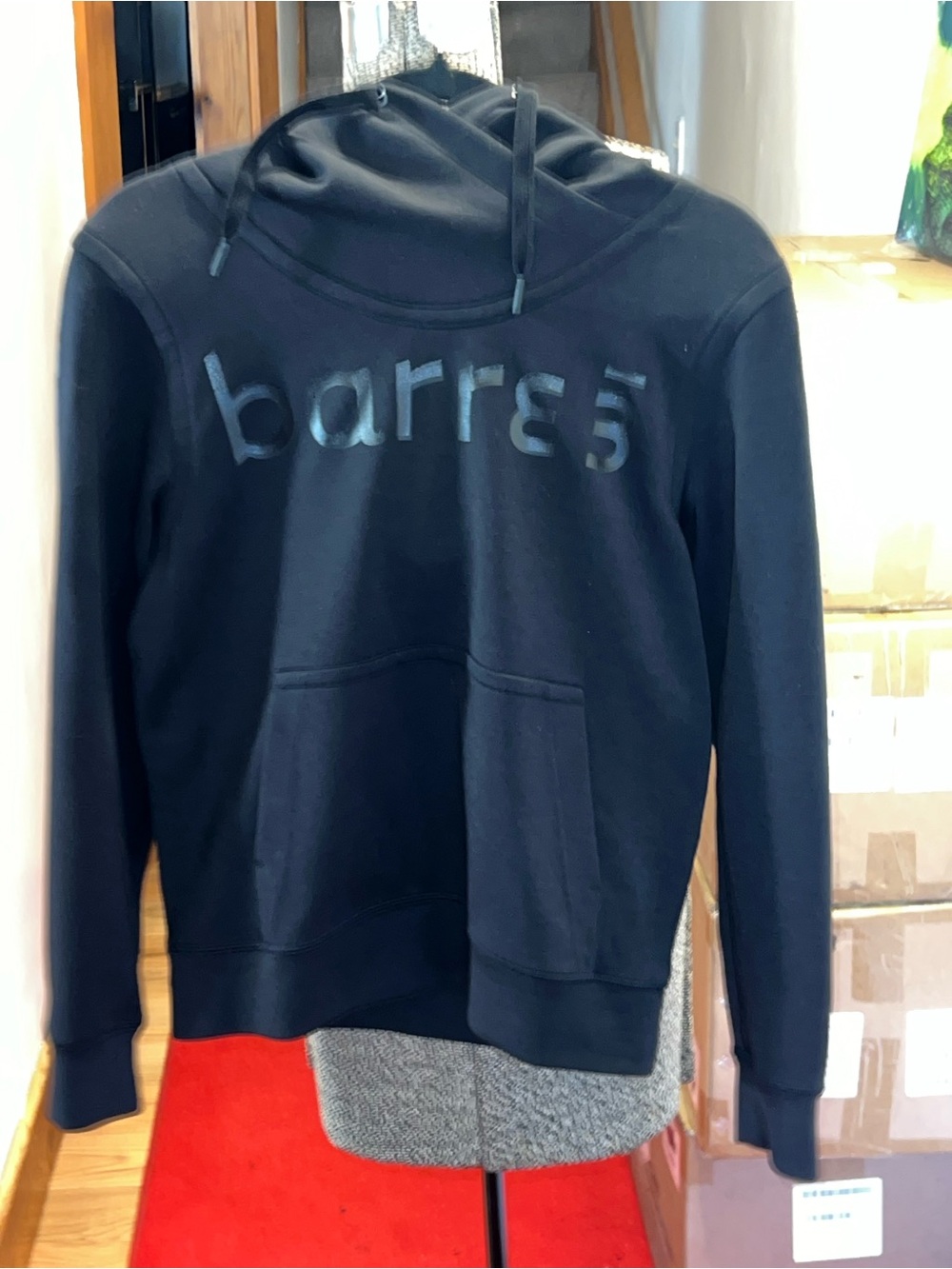 lululemon athletica Barre 3 black hoodie - Picture 3 of 5